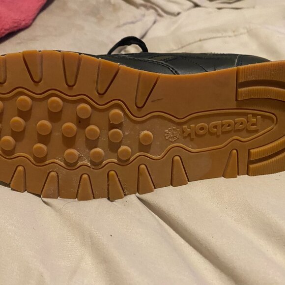 Reebok Classic Leopard print black shoes - Picture 2 of 6